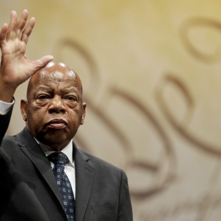 Final Viewing For John Lewis At U.S. Capitol