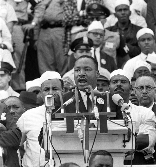 Martin Luther King Jr. delivers “I Have a Dream” speech on Aug. 28, 1963_AP Images 6
