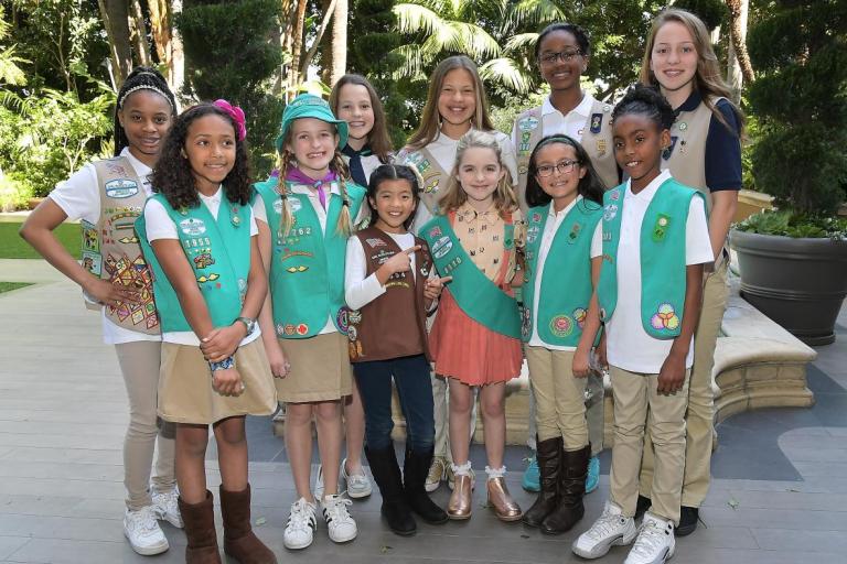 Supporting The Girl Scouts Cookie Drive