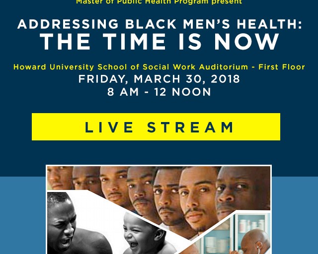 Addressing Black Men’s Health: The Time is Now