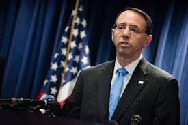 Rosenstein Says Goodbye To DOJ