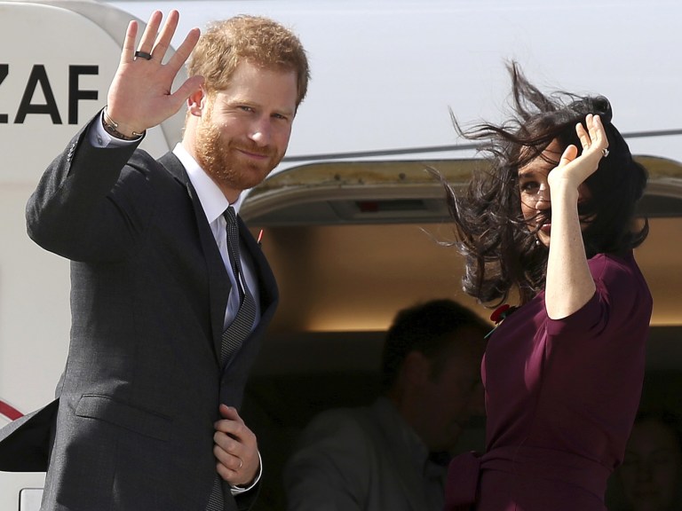 Britain’s Prince Harry and Meghan, Duchess of Sussex _AP Images 23