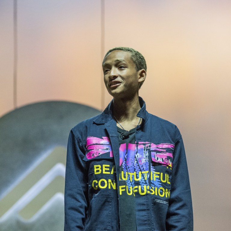 Jaden Smith Brings Aide To Skid Row