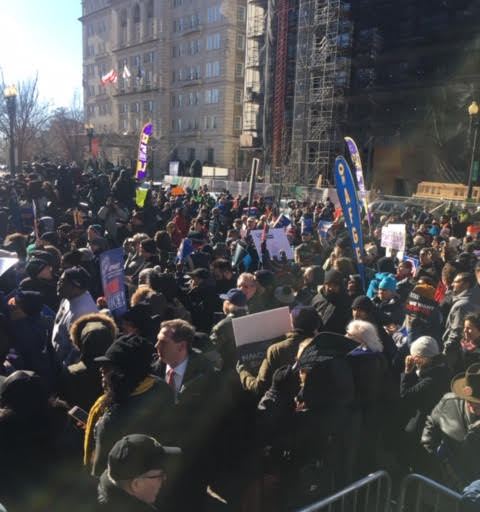 Furloughed Federal Workers Rally Outside White House, Cohen To Testify In House Hearing Next Month
