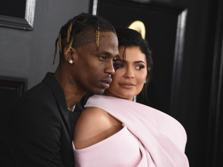 Kylie Jenner and Travis Scott 61st Annual Grammy Awards 2019_Ap Images
