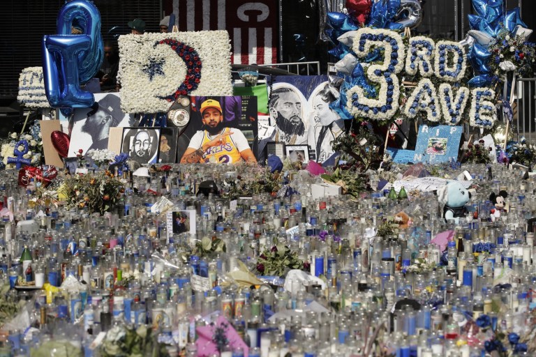 Nipsey Hussle, A Hometown Hero, Immortalized At Memorial