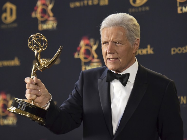 Alex Trebek 46th Annual Daytime Emmy Awards – Show _AP Images 4