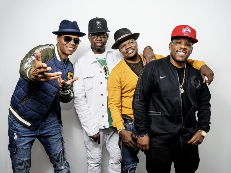 Ronnie Bobby Ricky Mike formerly New Edition and Bell Biv DeVoe_Ap Images