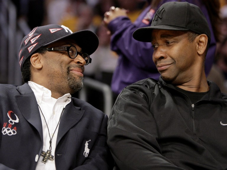 Denzel Washington Spike Lee _Ap Images
