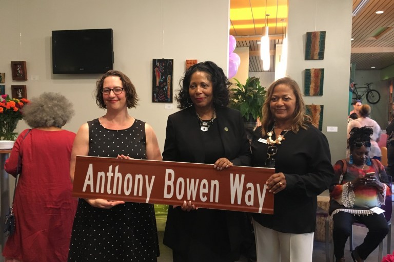 DC Street Renamed Anthony Bowen Way
