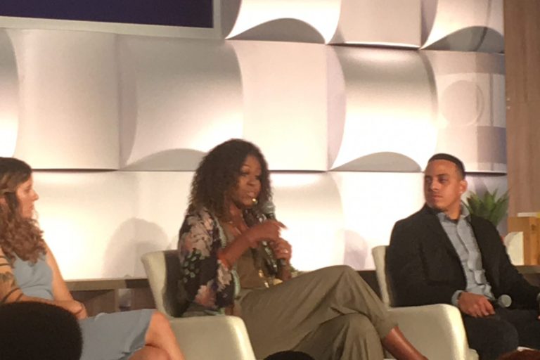 Michelle Obama Tells Students to Tough It Out