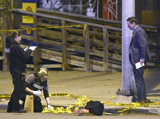 APTOPIX Baltimore Shooting