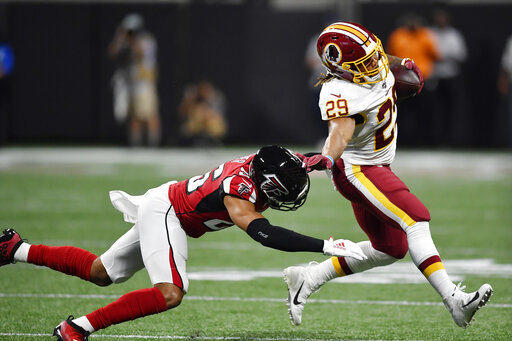Redskins Falcons Football