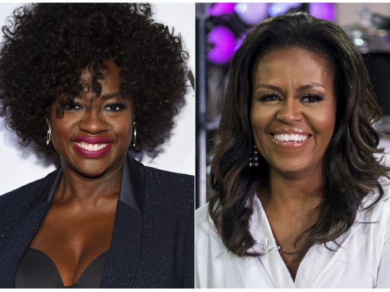 TV-Michelle Obama-Viola Davis _Ap Images