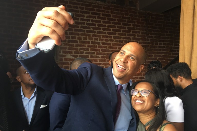 Presidential Candidate Sen. Cory Booker On The Campaign Trail In DC
