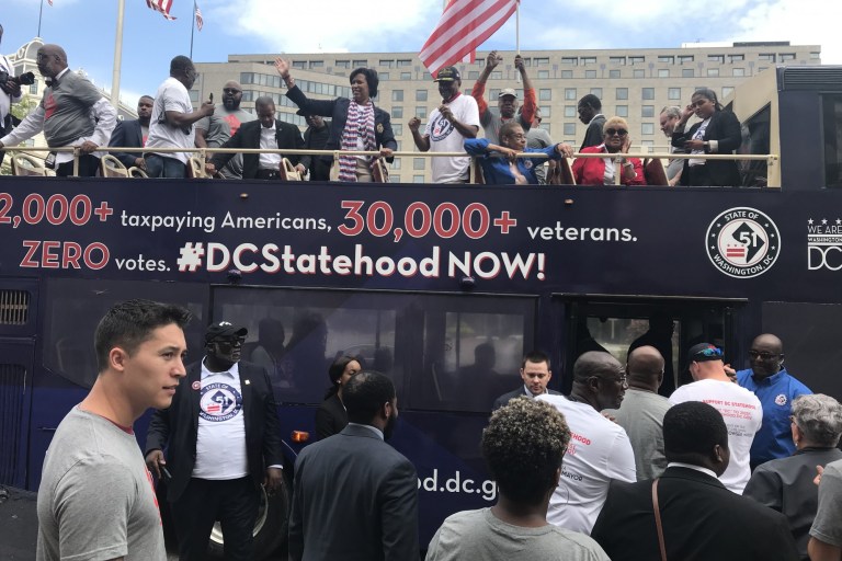 DC Leaders Hit the Streets In the Latest Push for Statehood
