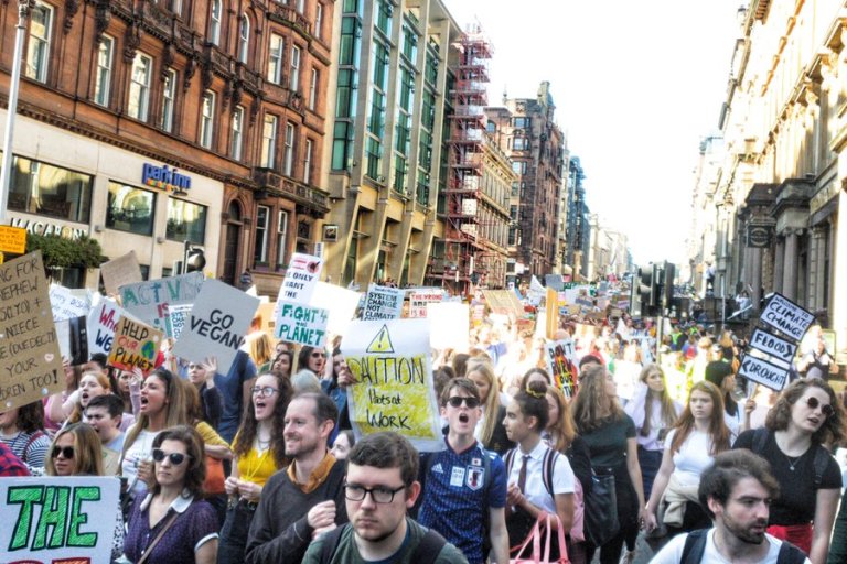 Worldwide Climate Change Student Walk Out, Today