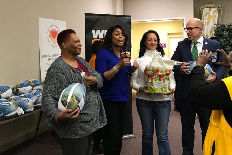 SHMS Provides Turkeys To Families In The DMV