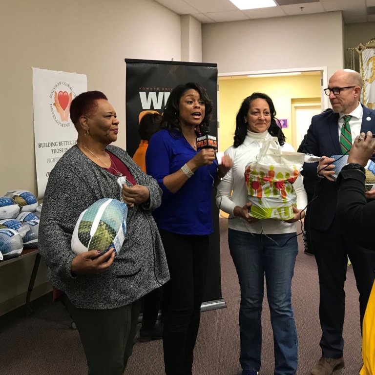 SHMS Provides Turkeys To Families In The DMV
