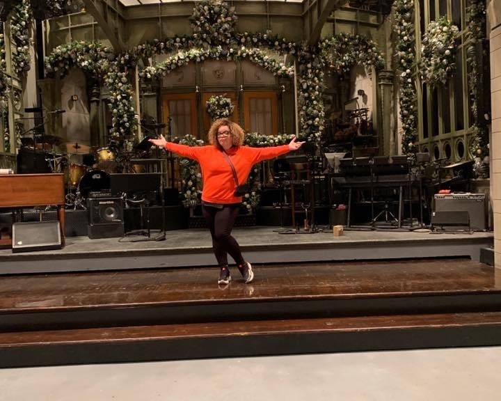Ruth E. Carter on set of SNL_sent to WHUR for use 2