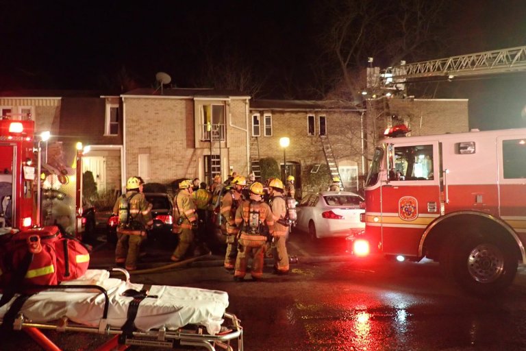 A Townhouse Fire In White Oak Displaces 15 Adults And Kids