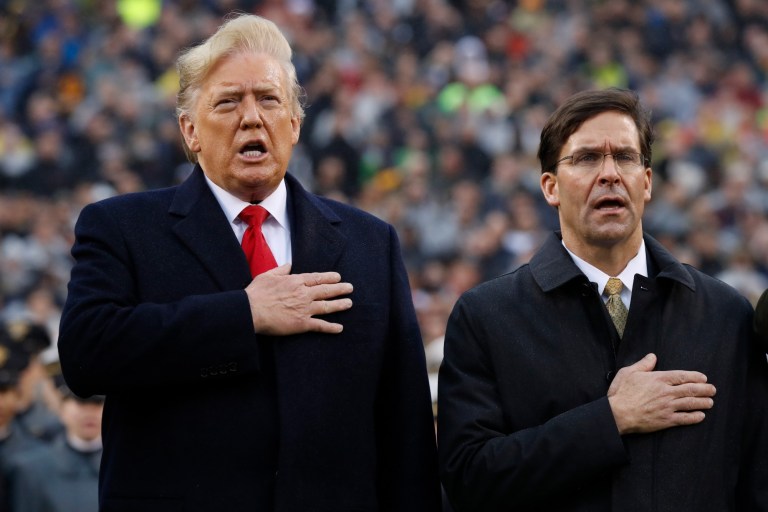 Trump And Top Defense Official Differ On Iran Threat