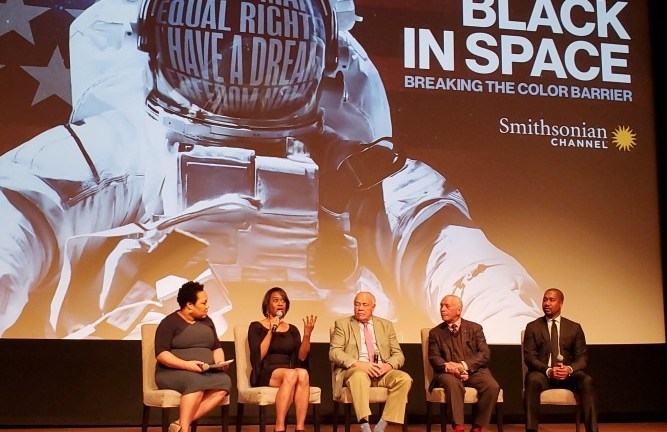 Black In Space panel