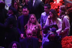 JLo A-Rod Kobe Bryant Memorial_APImages