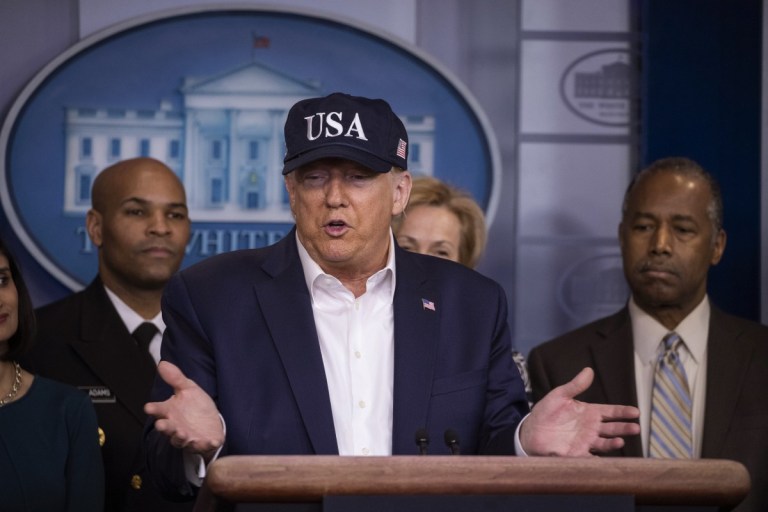 Trump Says He’s Been Tested for COVID-19