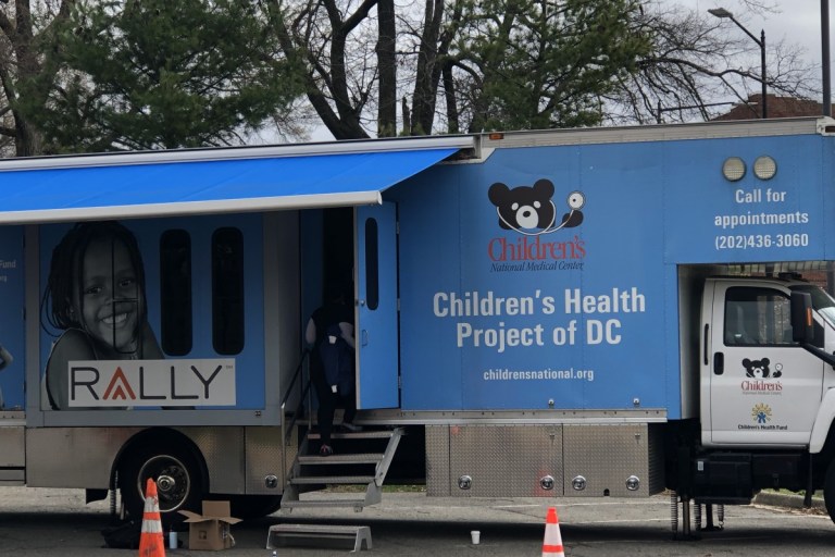 Drive-Up Coronavirus Testing for Kids