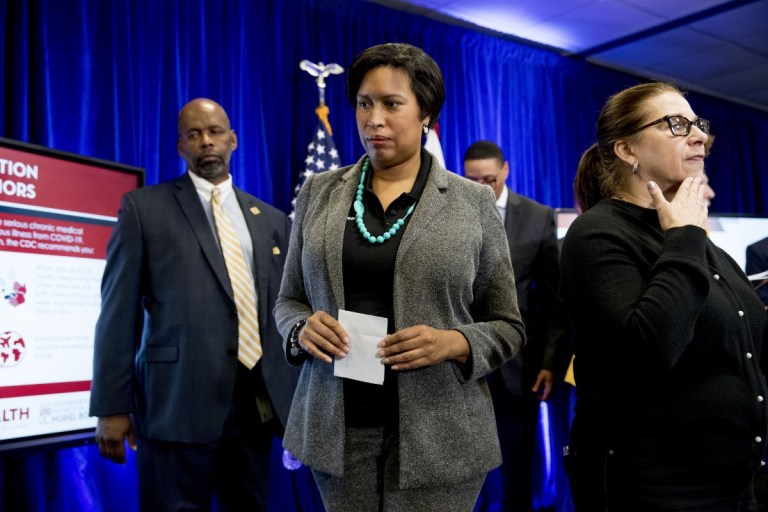 Coronavirus Crisis Hits Home for DC’s Mayor