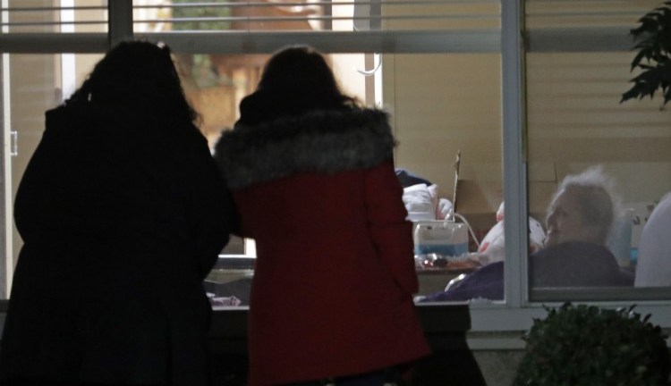 coronavirus nursing home outbreak_AP images