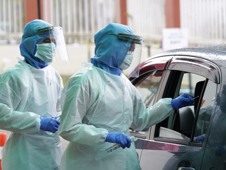 coronavirus testing COVID-19 testing_Ap Images 15