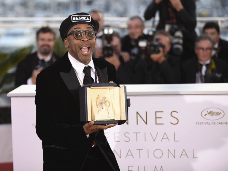 Director Spike Lee Cannes film festival 2018_AP Images