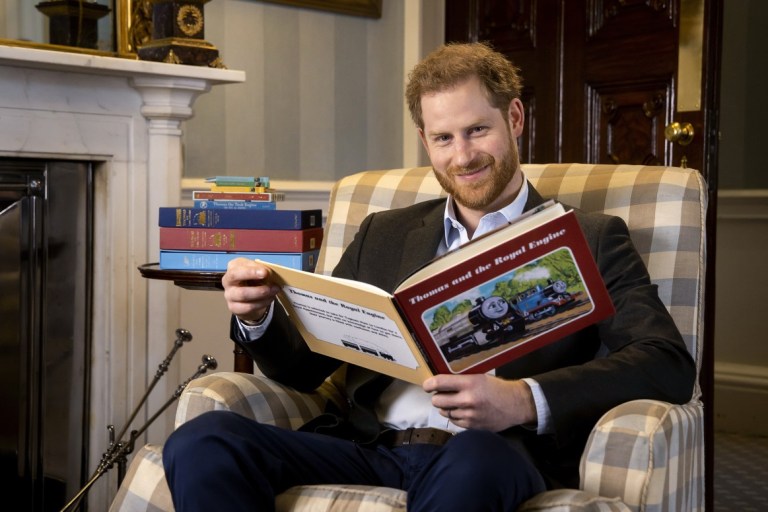 Prince Harry Records Message For Thomas The Tank Engine