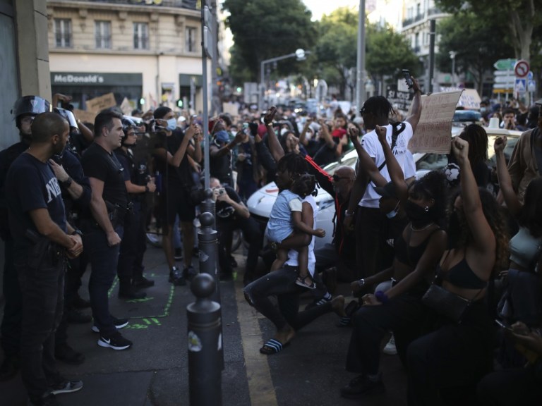 America Protests France George Floyd_Ap Images