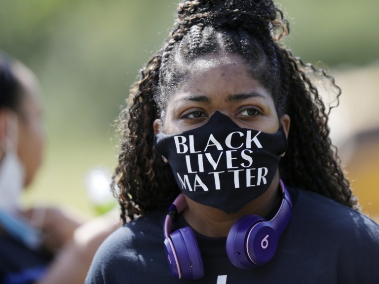 George Floyd Memorials Houston_AP Images 8