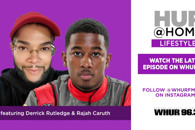 Face Mask Makeup With Derrick Rutledge, NASCAR’s Rajah Caruth