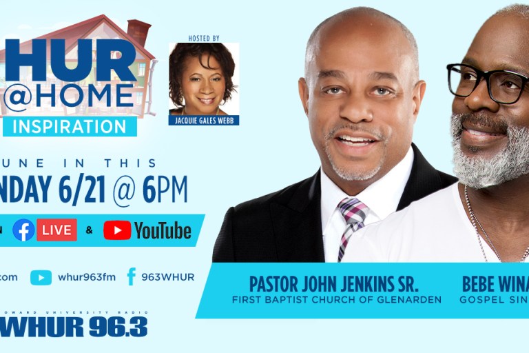 Bebe Winans Cuts Up With Pastor John K. Jenkins