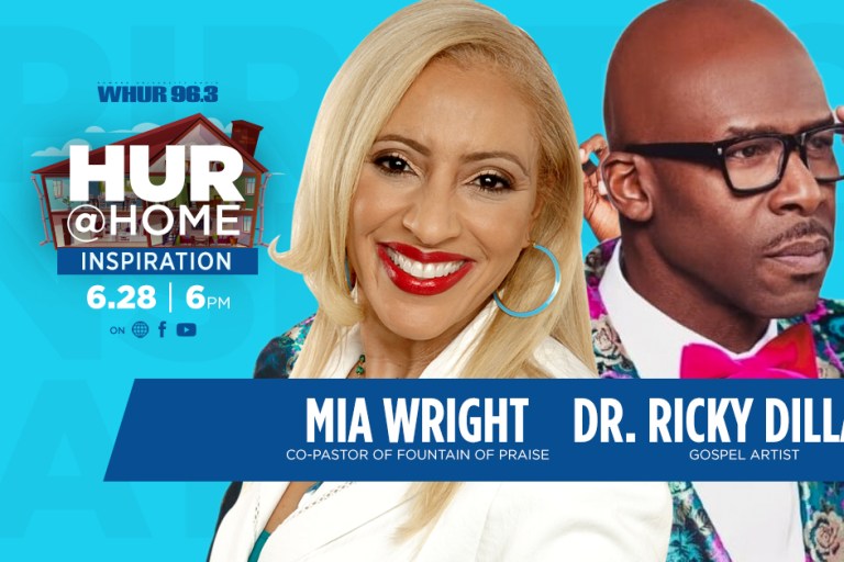 HUR@HOME Inspiration Pastor Mia K. Wright and Ricky Dillard