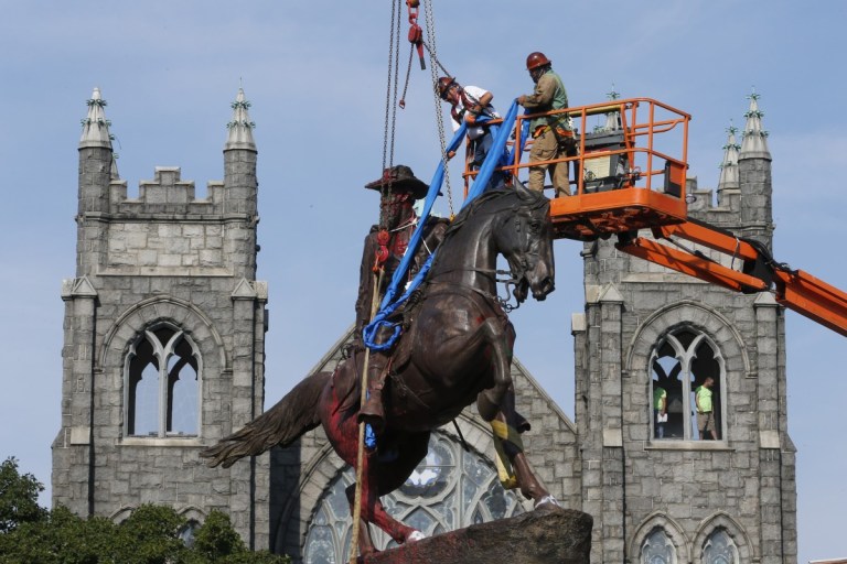 More Confederate Statues Come Down In Richmond