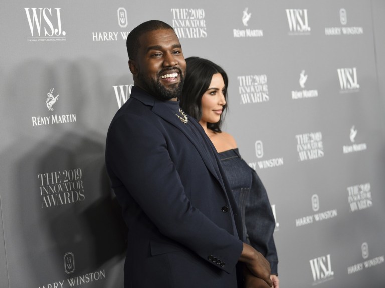 Kardashian West and Kanye West_AP images 3