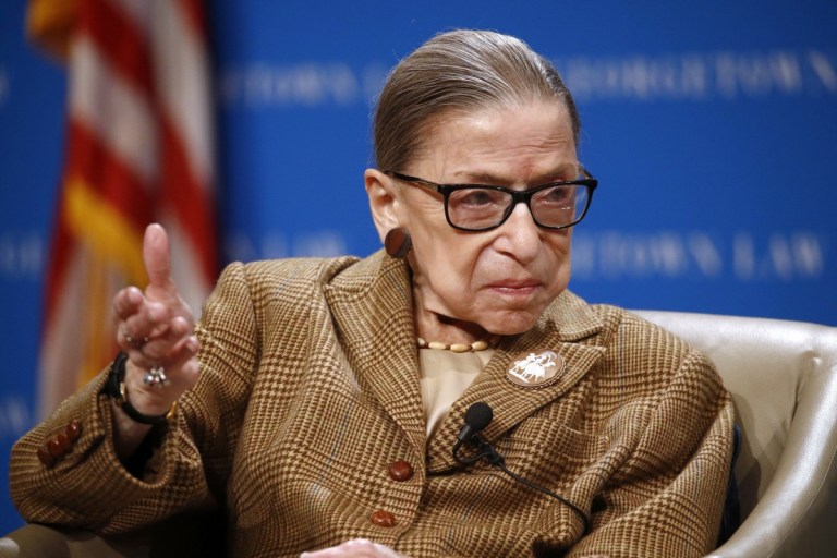 Supreme Court Justice Ruth Bader Ginsburg dies at 87