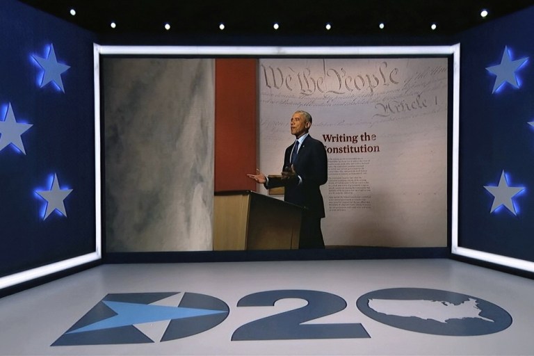 Barack Obama Warns Democracy On The Line