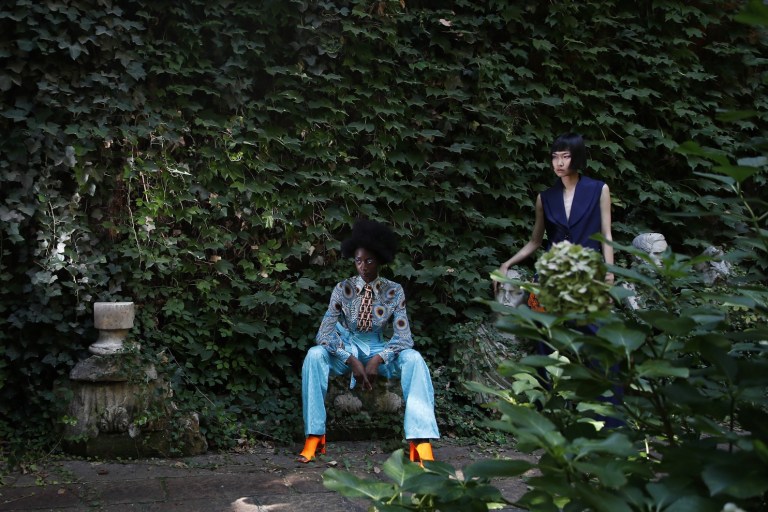 Milan Fashion Gives Small Opening To Black Lives Matter