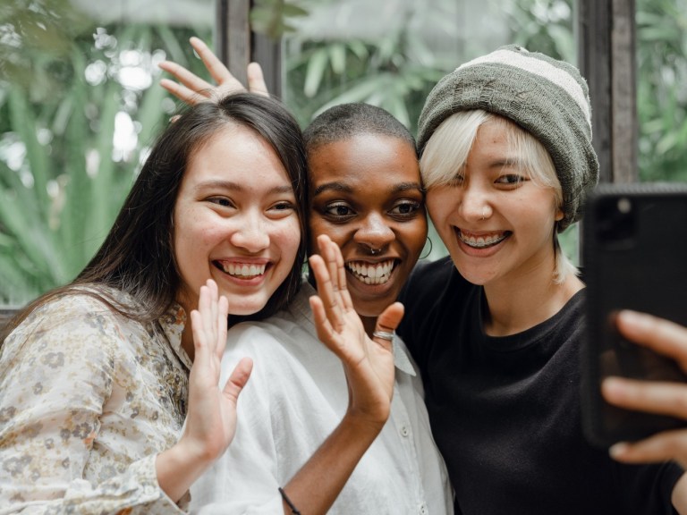 various young women -pexels