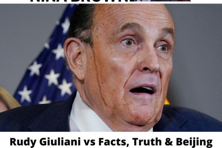 Rudy Giuliani Baselessly Alleges ‘Centralized’ Voter Fraud