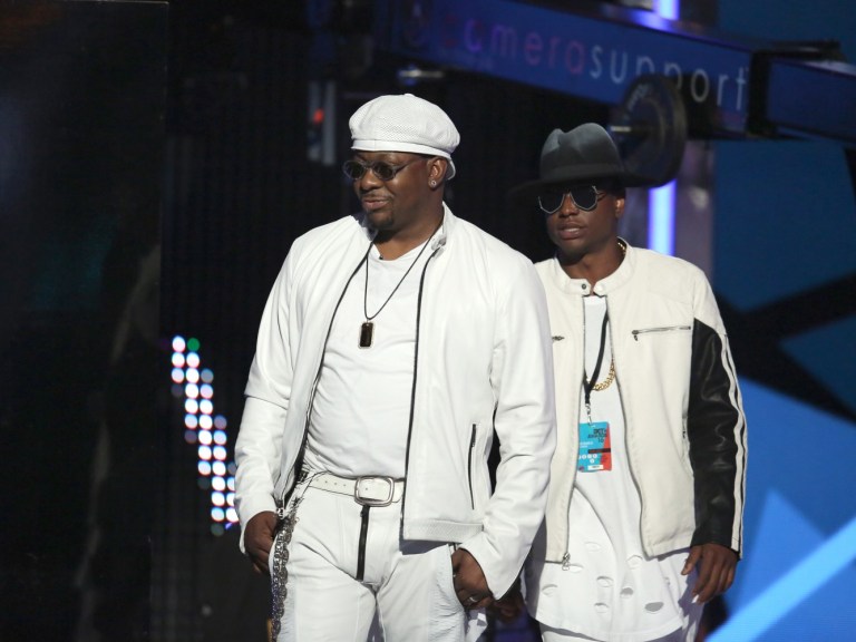 Bobby Brown Jr. with father Bobby Brown_Ap Images