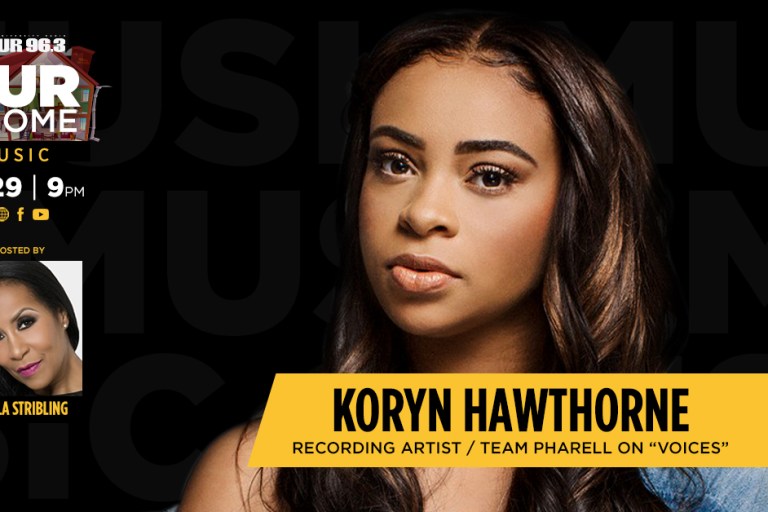 Koryn Hawthorne from THE VOICE!