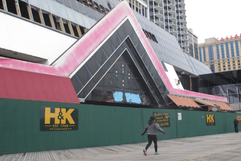 Trump Atlantic City Casino Demolished